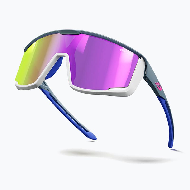 Akiniai nuo saulės Julbo Fury Spectron matt dark gray/gray/ blue/multilayer pink 5