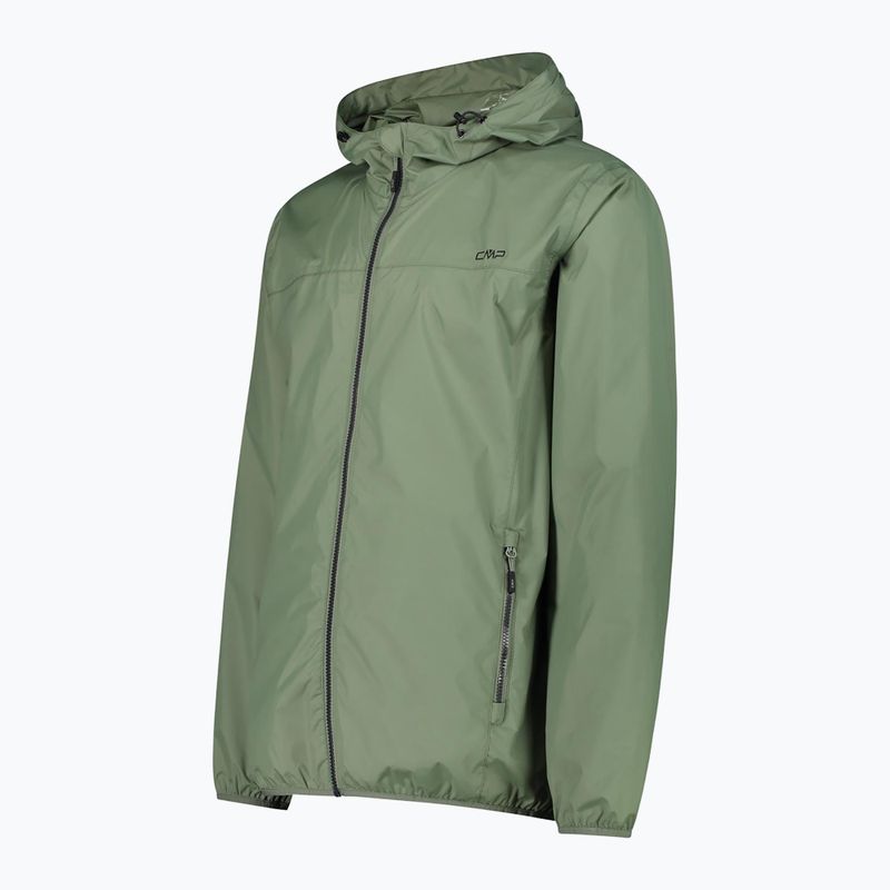 Vyriška striukė nuo lietaus CMP 32X5807 Rain Fix Hood salvia 3